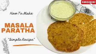 Crispy Masala Paratha Recipe|Leftover Rice Recipe|Quick&Easy Recipe