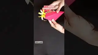 DIY triangular giftbox#easygiftbox #creativepackaging#giftboxtutorial#trending #viral#tutorialdiy