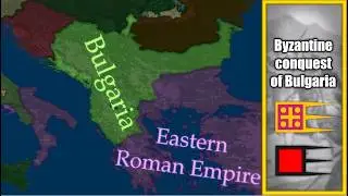 Byzantine conquest of Bulgaria: every month