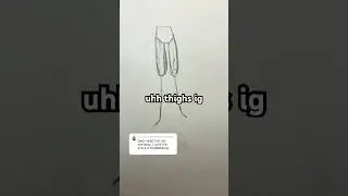 how I draw legs #art #foryou #drawing #traditionalart #tutorial #artstyle