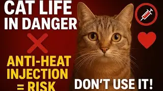 Cat In Heat ❌🔥 | Stop Using Anti-Heat Injection | Ye Injection Cat ki Zindagi kharab kar sakta hai 🚫