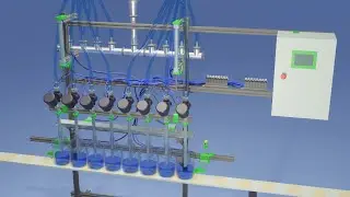 Automated Bottle Filling Machine I Designed and Built