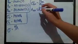 Mechanics of Deformable Bodies   Normal Stress for Trusses No 2 Part 3