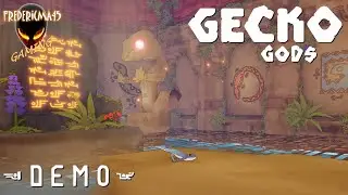 Gecko Gods DEMO Walkthrough (Puzzle Adventure Game)
