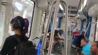 purple line ride MLK