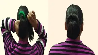 Beautiful Hairstyles/ for Ladies Saree Beautiful Juda Hairstyles/ Low Bun Hairstyle for Hairstyle 😍