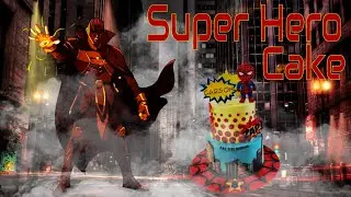 Superhero Cake