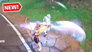 NEW MYTHIC Rumi's Empowered Sword Gameplay Fortnite