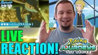 ЭЛЕКТРИЧЕСТВО ГИПЕРКЛАССА!! ЭШ ПРОТИВ ВОЛКНЕРА!! Реакция в прямом эфире на Pok&eacute;mon Journeys, эпиз...
