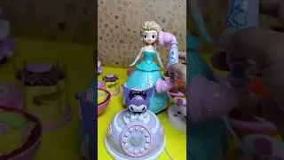 satisfying with unboxing review Elsa & kuromi telephone