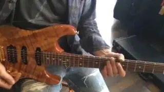 Suhr Koa custom standard-Bruno Super 100 overdriven sound