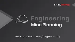 Engineering | Mine Planning