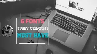 Best Free Fonts for Designers 2020 | 6 Great Free Fonts for thumbnails design l Dream Editing
