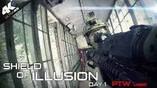 Day 1 : Shield of Illusion CQB [4K] | Ash32 / MDS [Airsoft France PTW][ENG SUB]
