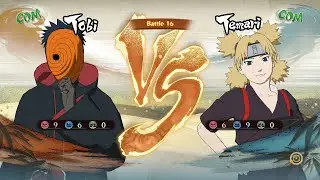 Naruto Shippuden: Ultimate Ninja Storm 4, Tobi VS Temari!
