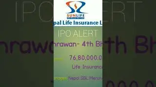 Sun Nepal Life Insurance Company Limited  #instagram #ipo #subscribe #news #share #ipo #nepal #short