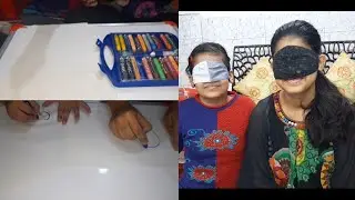 DRAWING CHALLENGE 🖌🖌|| TIMEPASS ACTIVITY IN LOCKDOWN 😀😀