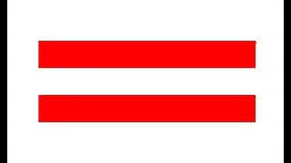 Austria, Draw Flag of Austria using Python Turtle Graphics