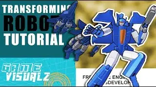Full tutorial Gdevelop 5 Transforming Robot Tutorial Game Design