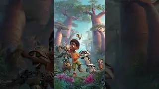 Happy Boy And Happy robot in Madagascar  #happyboyworldtour