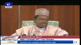 Blockage of Bills: Maku Lambasts APC Over Directive