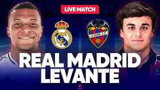 🔴 REAL MADRID - LEVANTE LIVE / 🚨LE REAL EN PLEINE CRISE ! ARBELOA LA PREMEIRE EN LIGA ! / 🏆 LIGA