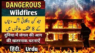 Deadliest Wildfires in Human History | Causes & Impact | Los Angeles | Documentary | Urdu Hindi