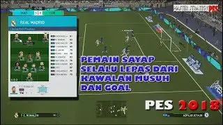 PES 2018 | CARA MEMEBUAT FORMASI AGAR PEMAIN SAYAP TAK TERKAWAL DAN DENGAN MUDAH MENCETAK GOAL