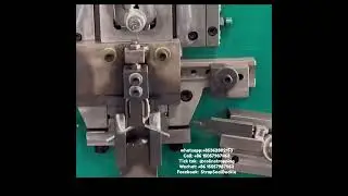 Cord strap buckle 32 x 7 mm making machine shippped to Pune Maharashtra  India