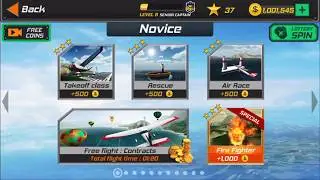 Flight Pilot Simulator 3d - Game Demo- Air race