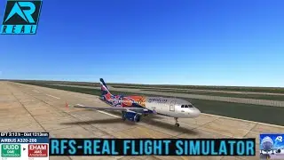 RFS-Real Flight Simulator - Moscow To Amsterdam || A320-200 || FullFlight || FullHD || JokerGaming