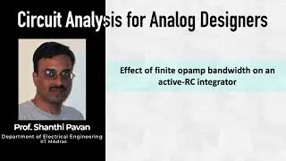 5.2 - Effect of finite opamp bandwidth on an active-RC integrator