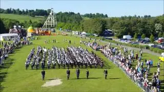 Benarty Pipe Band Competition 2016,  Lochore Meadows Country Park, Fife.
