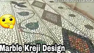 Marble Kareji design, Marble tookadi design, छत के उपर फलुरिंग  डिजाईन, छत के उपर Waterproof