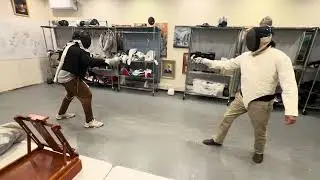 Kai vs Alonso epee fencing
