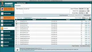 How to buy a good SEO optimised domain with Market Samurai