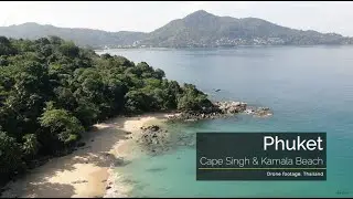 Drone | Thailand, Phuket, Cape Singh and Kamala Beach