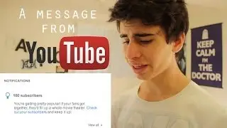 what YouTube says when you hit 100 Subscribers