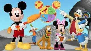 Mickey Mouse & Minnie Mouse Petting Zoo 🐷🐭 | Farm Animals & Learning Fun Cartoon