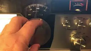 40 M Band Scan On My Allied/Radio Shack AX-190