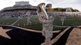 Take the field with West Point Band at Army season opener in VR