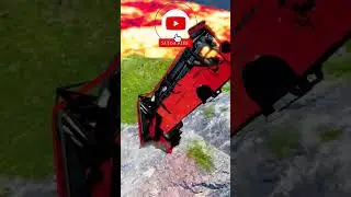 Man Lion Bus vs Hydraulic Crush #115 | BeamNG.Drive Gameplay #experiments #bus