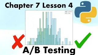 A/B testing in Python: Step-by-Step | Full Course On Statistics for Data Science with Python.