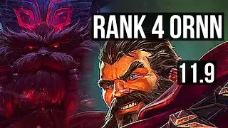 ORNN vs GRAVES (TOP) | Rank 4 Ornn, 8/2/9 | TR Challenger | v11.9