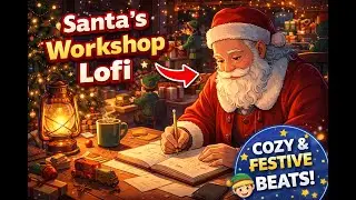 🎅 Santa&rsquo;s Workshop Lofi 🎄 | Magical Christmas Beats to Study, Relax & Sleep