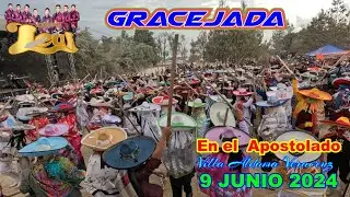 Gracejada en el Apostolado, Villa Aldama Veracruz 9 Junio 2024 y el  (( Grupo Leal ))