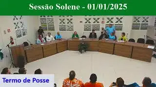 Sessão de Posse, Câmara Municipal de Alto Feliz, 01/01/2025.