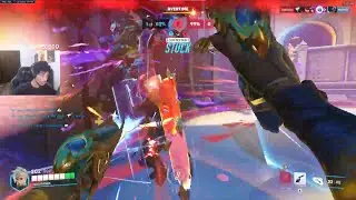 36 ELIMS! TRACER BUFF! Sugarfree INSANE Tracer Season 8 Top 500 Gameplay Overwatch 2