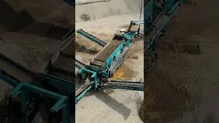 Powerscreen H6203 Horizontalsiebanlage & Telestack Haldentechnik #powerscreen #telestack