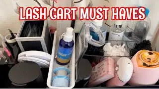 ТУР LASH CART || ОБЯЗАТЕЛЬНЫЕ ИНСТРУМЕНТЫ ДЛЯ НАЧИНАЮЩИХ МАСТЕРА ПО НАРАЩИВАНИЮ ЛЭШЕЙ